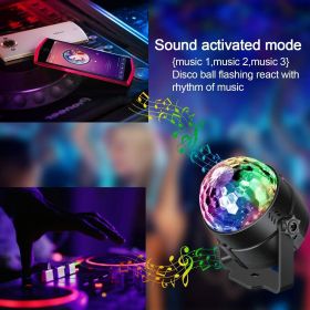 Disco Party Lights Strobe Led Dj Ball Sound Activated Bulb Dance Lamp Decoration