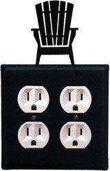 Adirondack - Double Outlet Cover