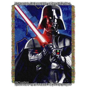 Star Wars Sith Lord Licensed 48"x 60" Woven Tapestry Throw by The Northwest Company