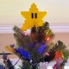 Cute Christmas Tree New Cartoon Large Starfish Shape Pendant Xmas Super Marios Bros Star Tree Home Party Decoration Dropshipping