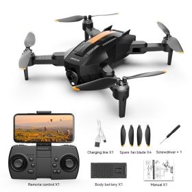 Brushless Double-shot Aerial Photography Water Bomb Interactive Folding Remote-controlled Unmanned Vehicle (Option: Orange-Three Batteries)