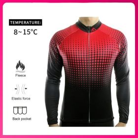 Summer Roller Skating Racing Off-road Suit (Option: Red-L)