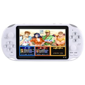 Retro Game Handheld Arcade Handheld Game Console (Color: White)