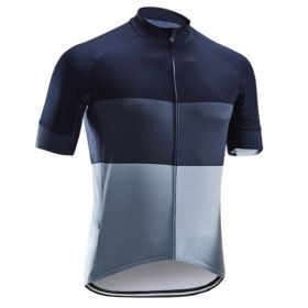 Road And Mountain Bike Cycling Jerseys Men's Tops Spring And Summer Cycling Jerseys (Option: Black gray-2XL)