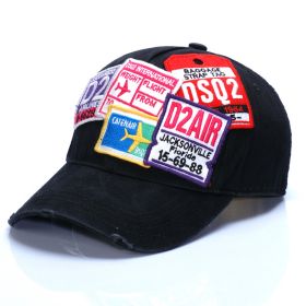 Men's And Women's Casual Sports Hat (Option: Black-Adjustable)