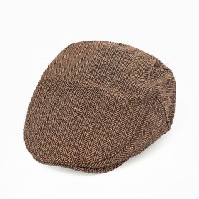 Men's Fashion Simple Outdoor Travel Cotton Hat (Option: Khaki-56to60cm)