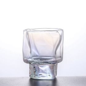 Japanese Style Handmade Crystal Glass Tea Cup (Option: Colorful)