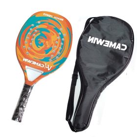 Beautiful Beach Appearance Sports Board Tennis Racket (Color: Orange)