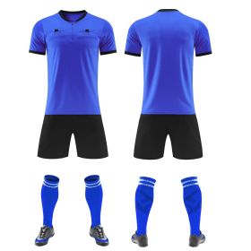 Football Referee Clothing Match Referee Clothing Suit (Option: Blue-S)