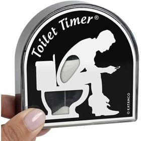 wonderful Toilet Timer; Funny Gift for Men; Husband; Dad; Fathers Day; Birthday; Christmas Stocking Stuffer (Color: trump)