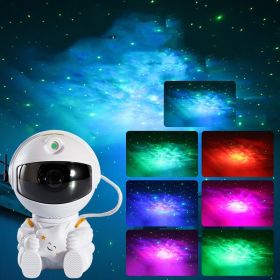 Galaxy Projector Night Light;  Star Projector with Timer;  Remote Control;  Astronaut Nebula Projector Suitable for Kids Bedroom;  Game Room and Holid (Color: as pic A)